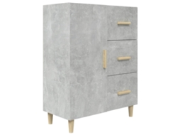 Sideboard, Sideboards Vidaxl Cinzeto Madeira Processada (n/a)
