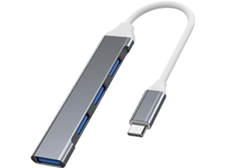 Hub Usb Multiportas Multifuncional, Portátil, Compacto, Alimentado