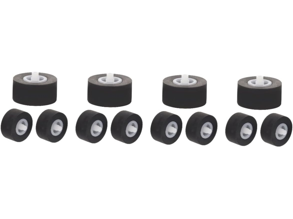Conjunto De 12 Roletes De Pressão Para Gravadores De Áudio Videocassete E Gravadores De Cassete. Rol Gokoco