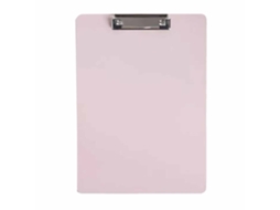 Porta Documentos A4 De Escritório Com Clip Grosso Multipropósito Para Arquivos Materiais Rosa Claro