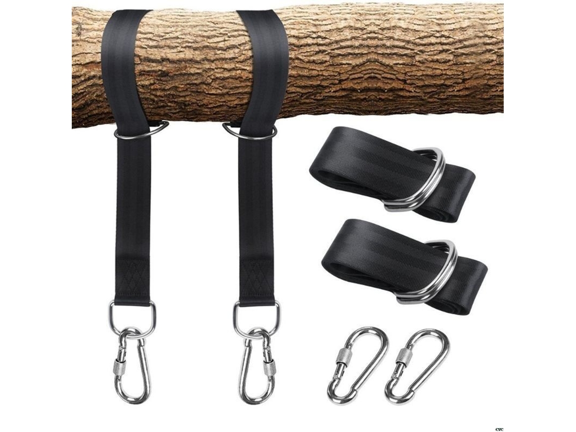 Cintas Para Rede Lurelia 2x1,5 M, 2 Travas Para Baloiço E Árvore Em Nylon