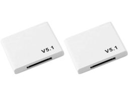2x Receptor De Áudio Bluetooth A2dp Mini Adaptador De Música