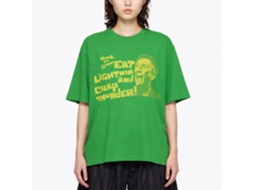 Rockinstone Rocky Movie Eat Lightning Solid Kelly Adult T-shirt Size:m
