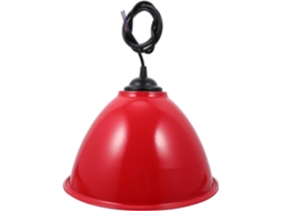 Luminária Artística em Liga de Alumínio Vermelho para Bares e Restaurantes, Prática e Elegante. SFUSHOS