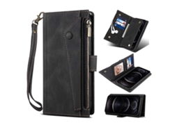 Capa De Couro Fosco Retrô Para Motorola Edge S30