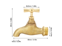 Laxiscreed Mangueira De Jardim 1/2" Com Bocal Para Rega E Água
