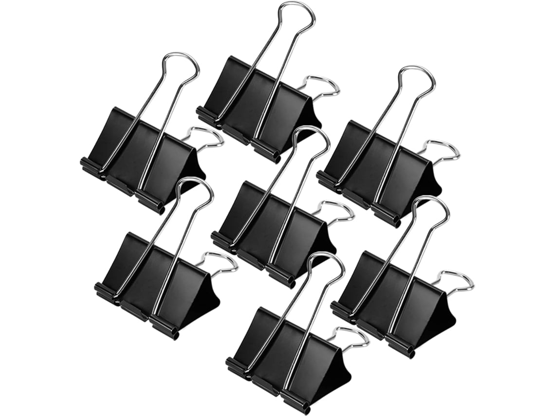 Conjunto De 8 Clipes De Papel Básicos, 3 Cm Aquaforge (1,2 Polegadas)