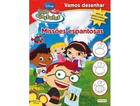 Little Einsteins: Miss?es Espantosas, Inclui dois Livros e Autocolantes