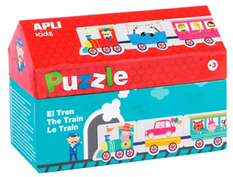 Puzzle 2D  Casita Tren (20 peças)
