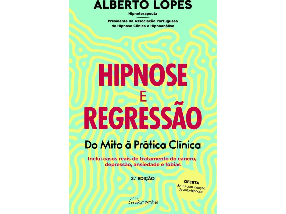 Livro Hipnose e Regressão de Alberto Lopes (Português)