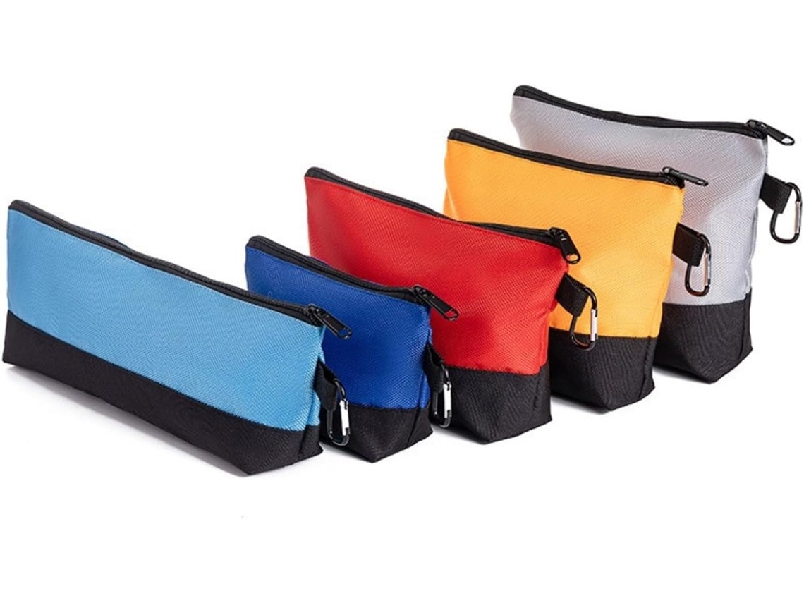 Bolsa para ferramentas de vários tamanhos, ideal para projetos de escritório, com acolchoamento externo espesso.