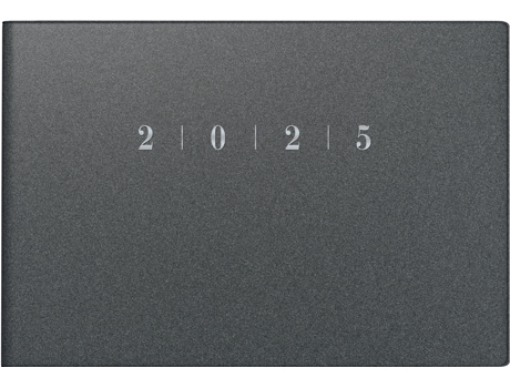 Calendário de Bolso RIDO IDÉ Septimus Reflection 2025 Cinza