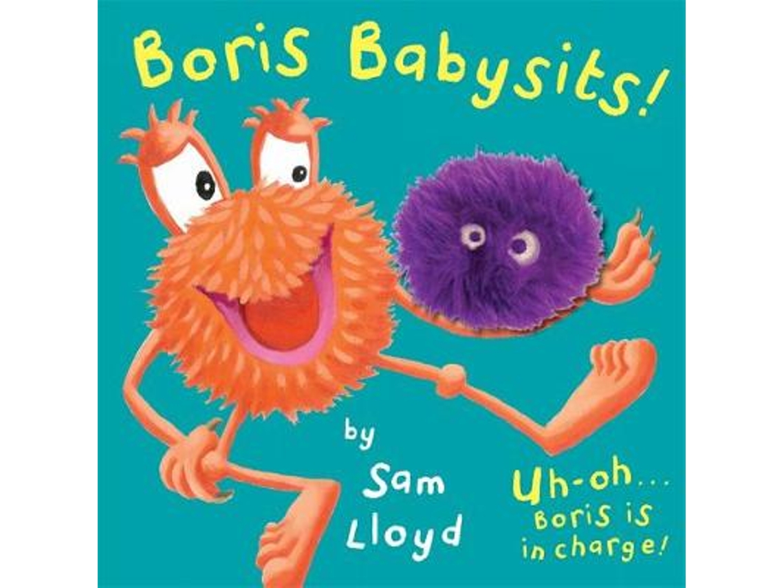 Livro Boris Babysits de Sam Lloyd (Inglês - Capa Dura)