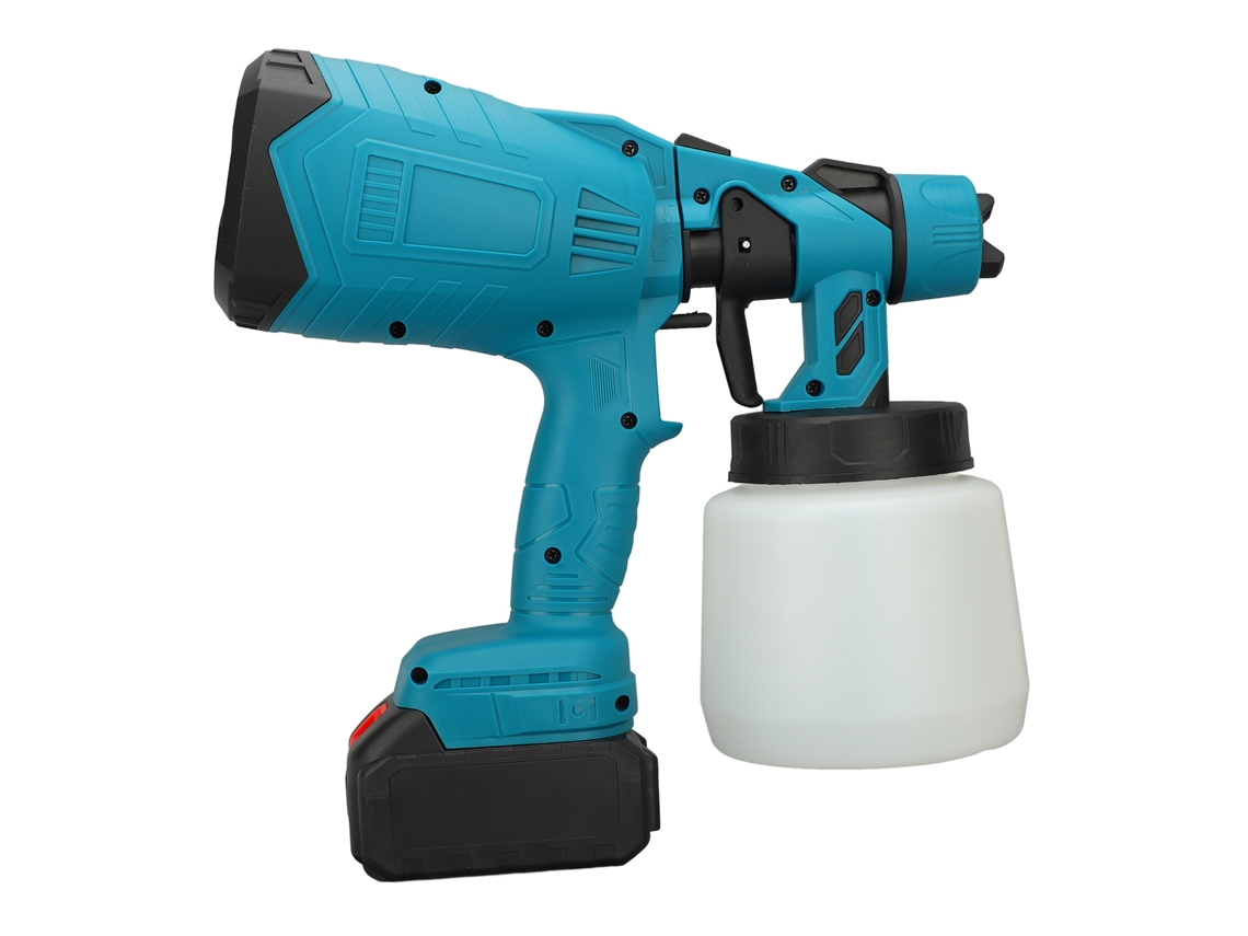 Laxiscreed Pistola De Pintura Elétrica A Bateria De Lítio, Sem Fios E Versátil