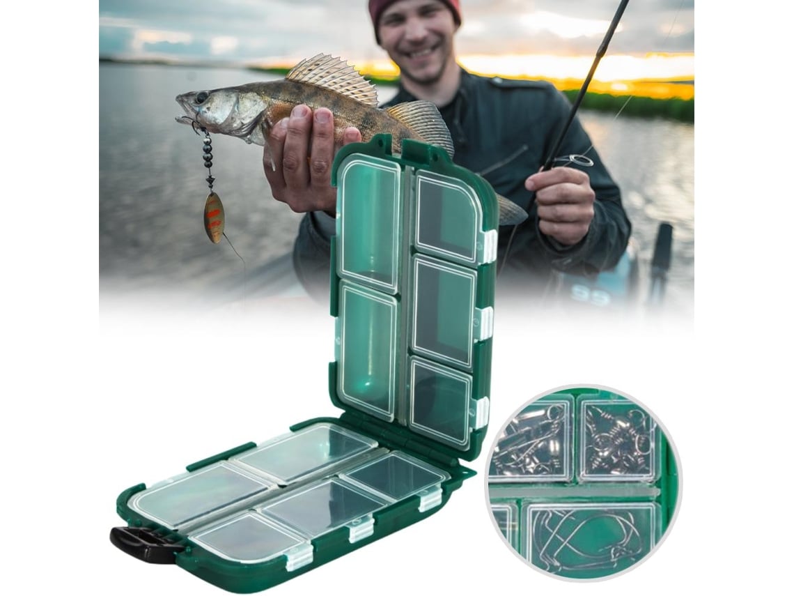 Caixa de Pesca Marítima Plástica Portátil