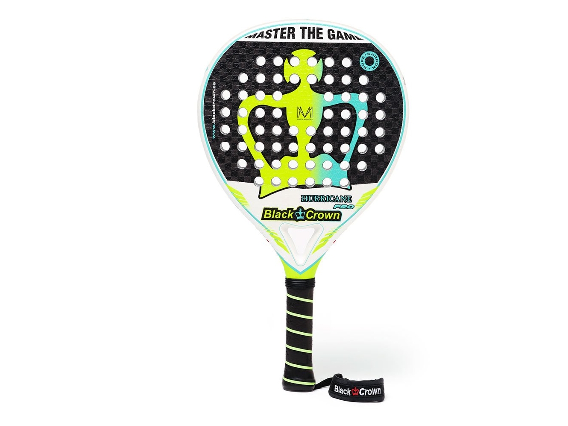 Raquete de Padel BLACK CROWN Hurricane Pro