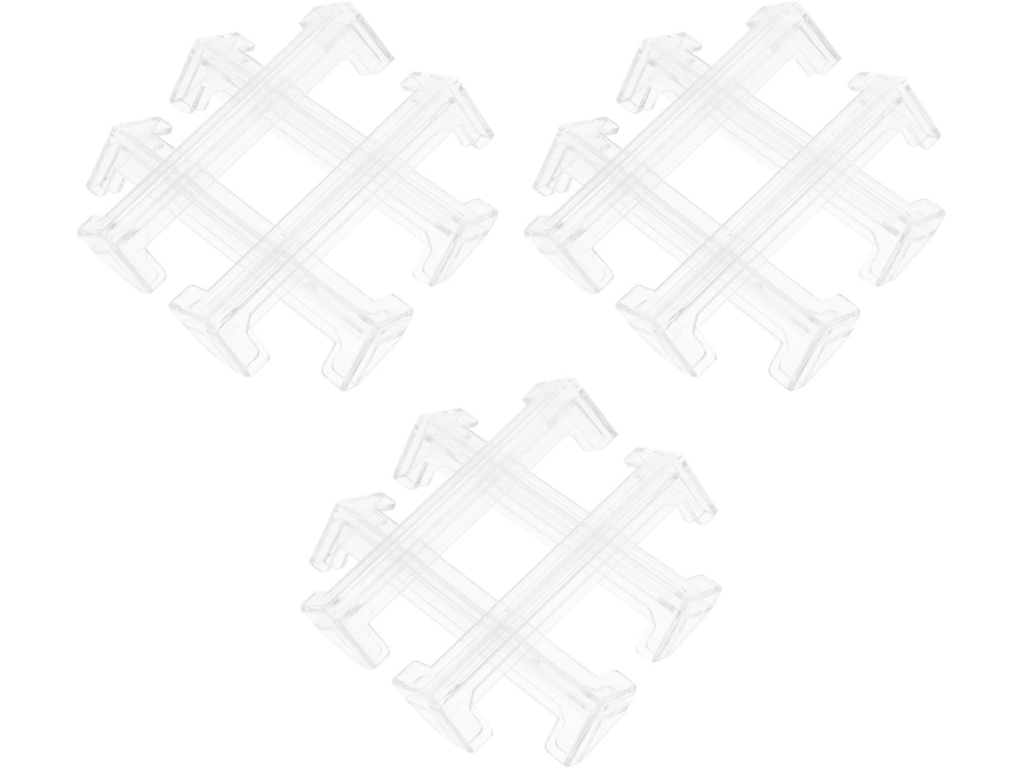 Conjunto De 12 Presilhas De Plástico Para Cortina De 9,4 Cm (3,7 Polegadas)