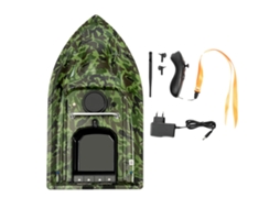 Barco De Isca Para Pesca, Grande Capacidade, Controle Remoto, Verde Oem