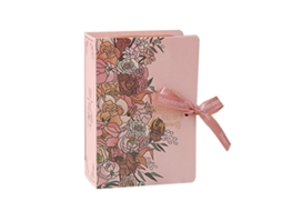 Caixa De Doce Em Forma De Livro Da Laxiscreed Para Casamentos - Lembranças Personalizadas (mínimo 50 Unidades)