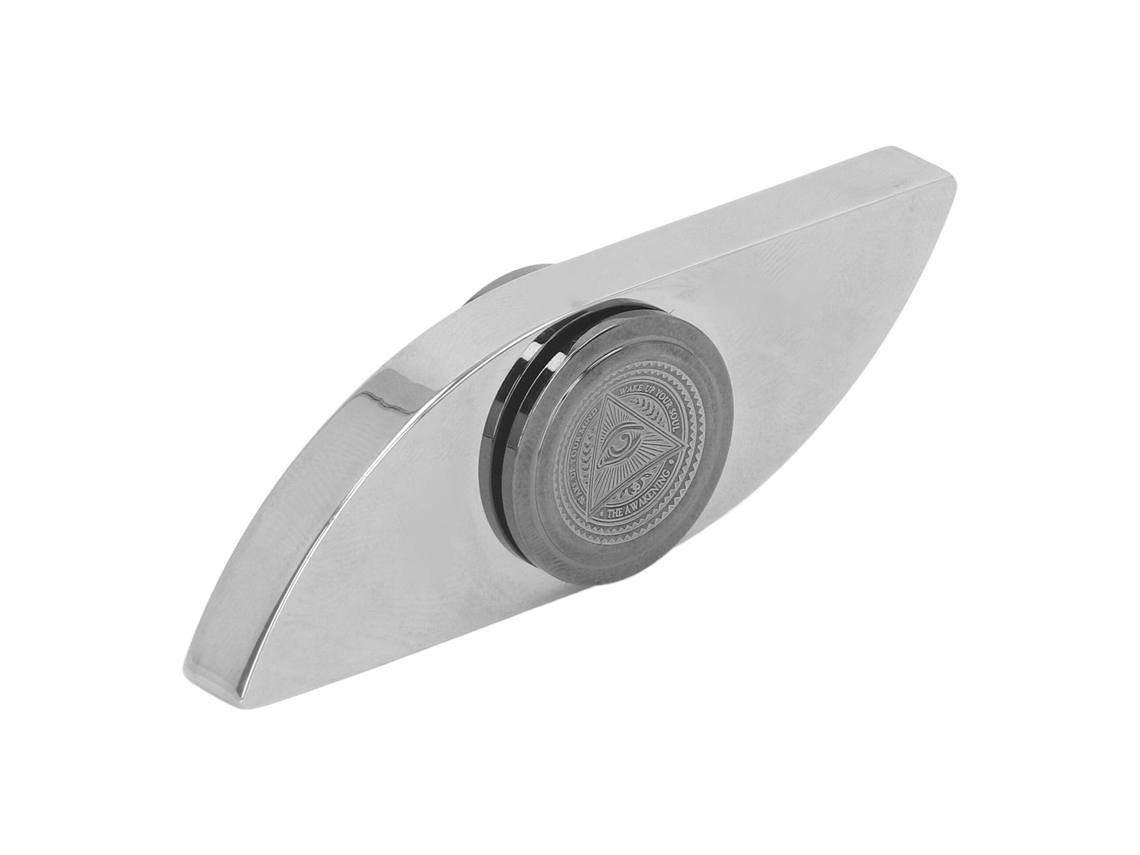 Primerox brinquedo Giratório de Dedo Metal para Tdah Alivio de Estresse Ansiedade Portátil