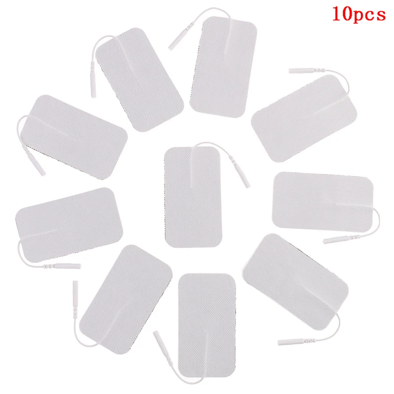 10 Unidades De Eletrodos Tens Autoadesivos Em Gel Para Terapia Acupuntura Corporal, Massagem, Estimulador Pulso Terapêutico, Adesivo Elétrico