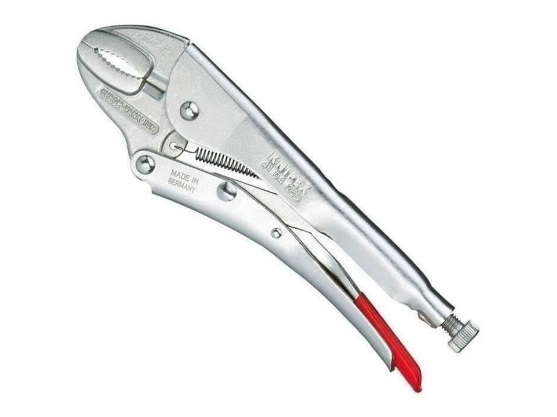 Alicate De Pressão Knipex 250 Mm Capacidade Redonda 40 Mm Capacidade Retangular 20 Mm Capacidade Octogonal 30 Mm