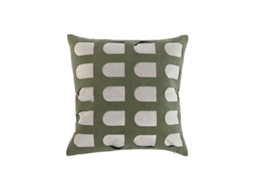 Almofada HOME ESPRIT Branco Verde 45 X 10 X 45 Cm