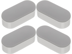 Conjunto De 4 Batentes De Plástico Para Assento Sanitário