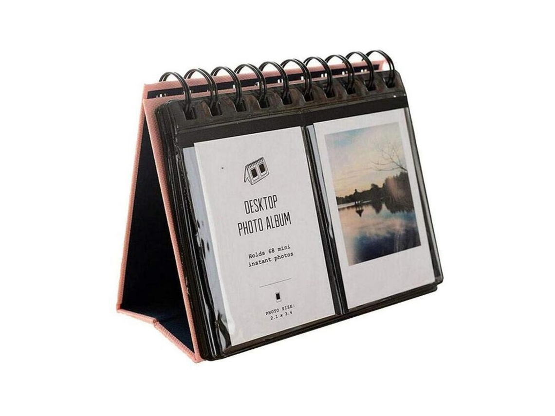 Álbum De Fotos De Escritório Com 64 Bolsillos Para Fujifilm Instax Polaroid Mini 7s 8 50s 25 26 70 90/snap Touch