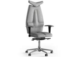 Cadeira de Escritório Ergonómica KULIK Tecido a Jato Antara (Silver -130x50x50cm)