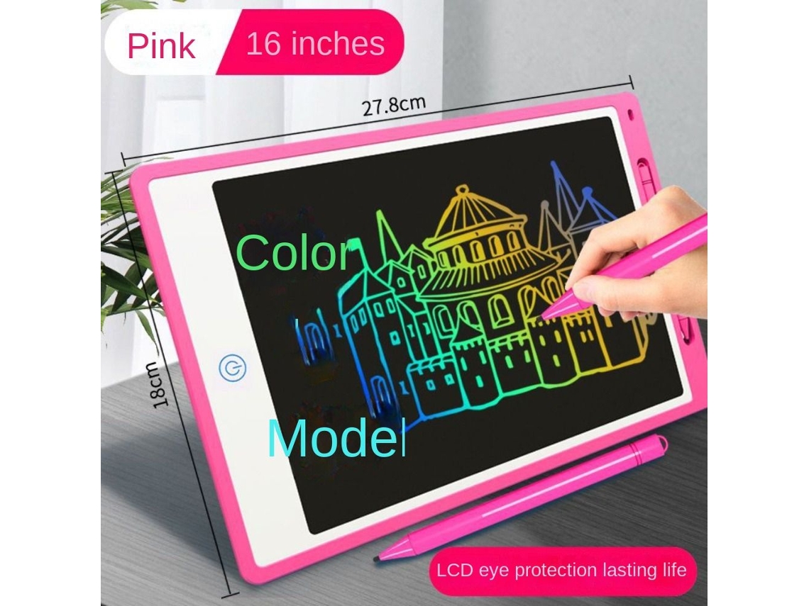 Tablet De Desenho Lcd Para Colorir E Escrever Aquaforge