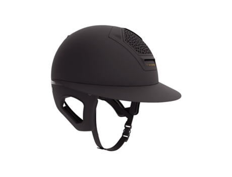 Capacete de equitação com proteções temporais e visera larga FREEJUMP Voronoi