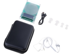 Conjunto De Fones Ouvido Com Gerador Sinais Schumann, Estojo Portátil