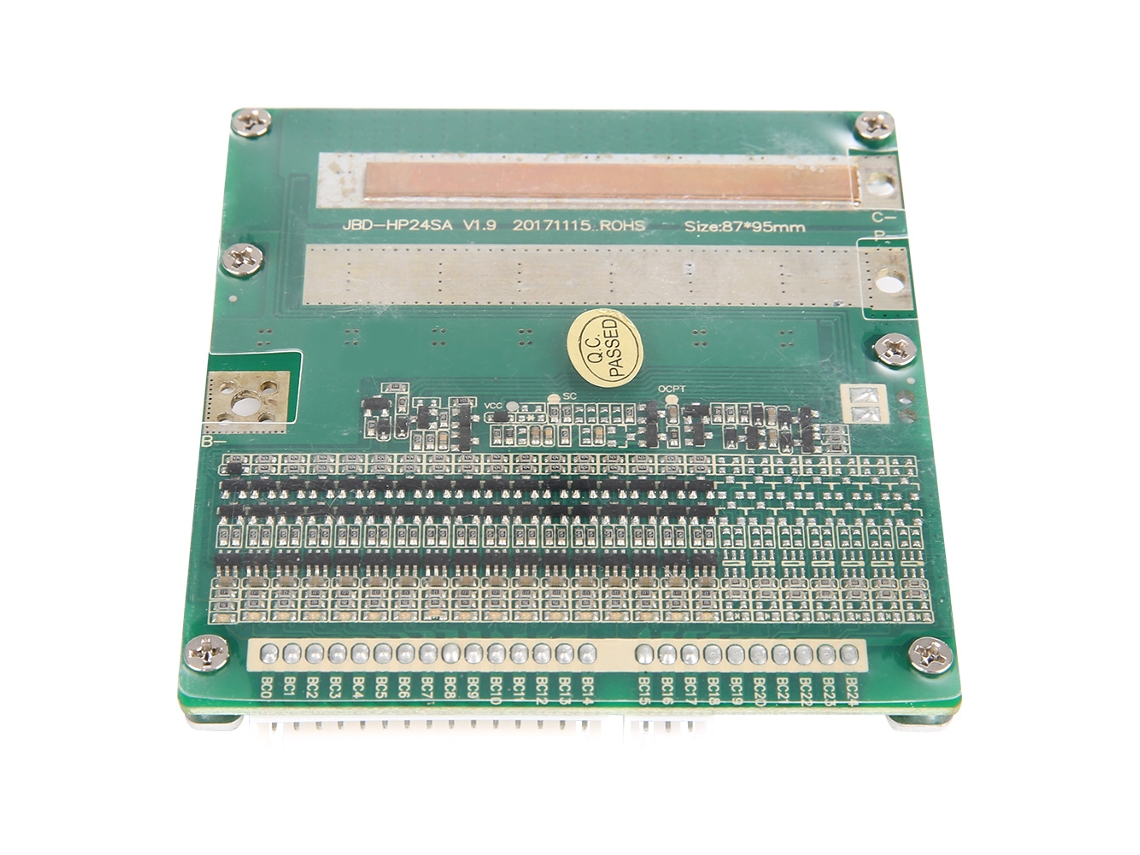 Laxiscreed Módulo Bms Para Bateria Lithium 17s 3.7v 40a Com Luzes De Equilíbrio E Proteção