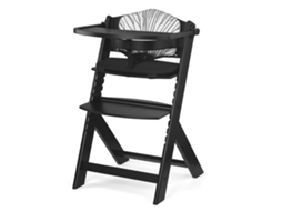 Cadeira de Papa Kinderkraft ENOCK 3 em 1 Regulável com Almofada e Apoio de Pés Ajustável Branco e Preto
