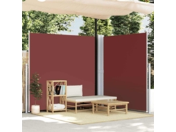 Vidaxl Toldo Lateral Retrátil 220x600 Cm Castanho