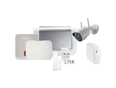 Kit de Alarme para Animais de Estimação DIAGRAL Diag17Csf-Kit7-Gsm-Cam