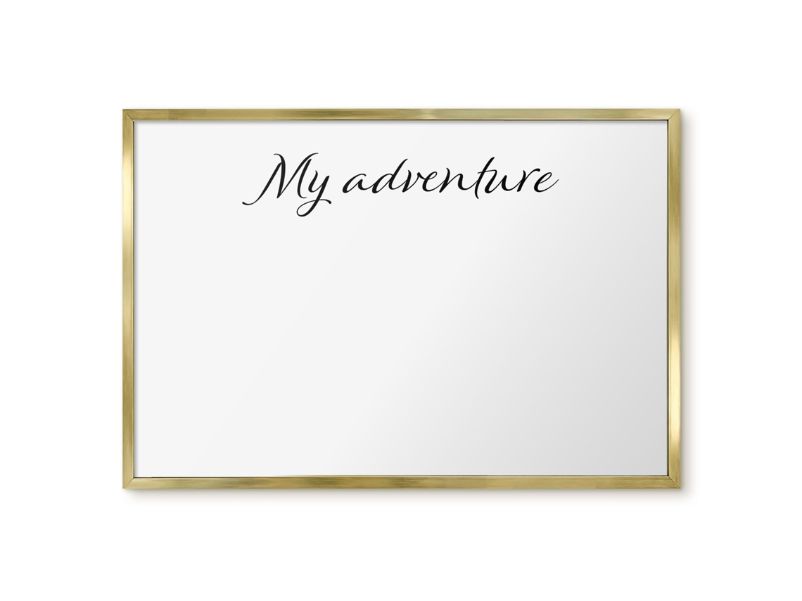 Magnetic Board For Wall My Adventure For The Bedroom Espelharte (60x40 Cm)
