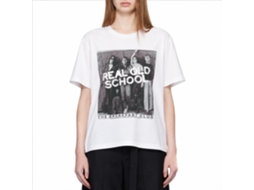 Rockinstone Breakfast Club Movie Real Old School White Adult T-shirt Size:xxl