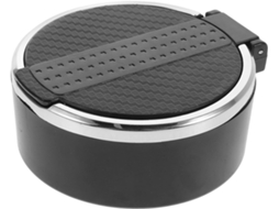 Cinzeiro Portátil Para Carro, Tampa Compacta De Fibra De Carbono Para Carro