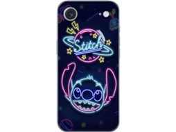 Capa Para Celular Compatível Com Apple Iphone Air. Ilustração Colorida Em Neon De Um Personagem Espacial Fofo Com Estrelas E Estilo Futurista.