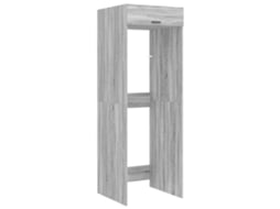 Vidaxl Armário Para Máquina De Lavar Cinza Sonoma 67,5 X 68 X 200 Cm