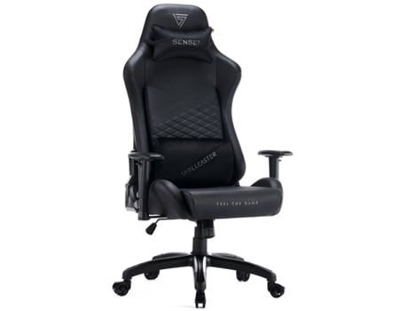 SENSE7 Spellcaster Xl Senshi Poltrona para Jogos Preto