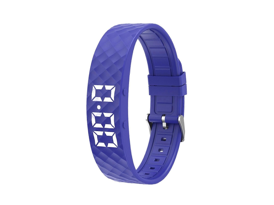 Relógio Despertador Vibratório – Pulseira Inteligente Com Despertar Silencioso – Pulseira Inteligente Ajustável Para Monitoramento Do Sono, Para