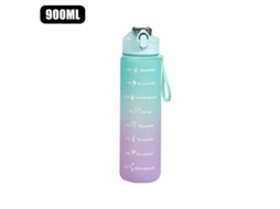 Garrafa Desportiva Motivacional (900 ml)
