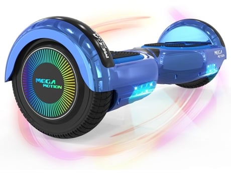 Hoverboard MEGA MOTION 6.5'' Bluetooth e LED Lights A03 Azul