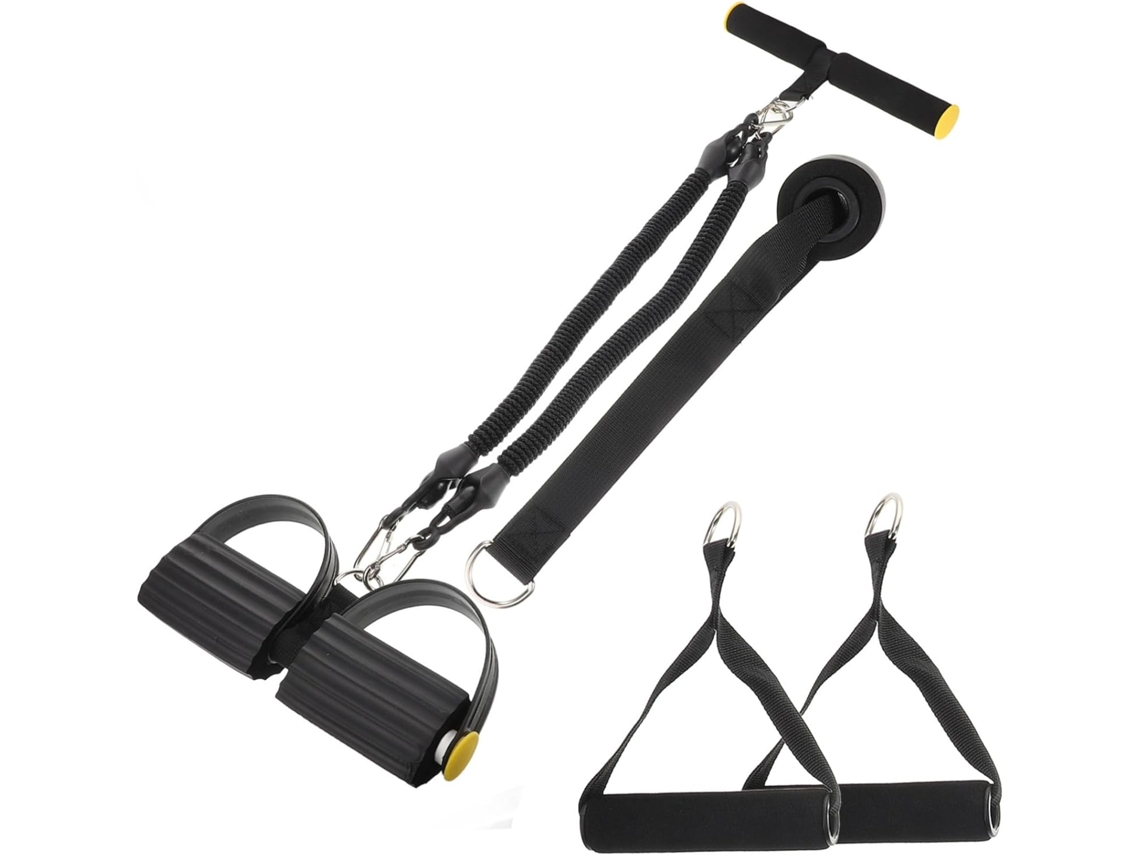 Ferramenta de Treinamento Multifuncional BESPORTBLE, Faixa de Resistência com Pedal