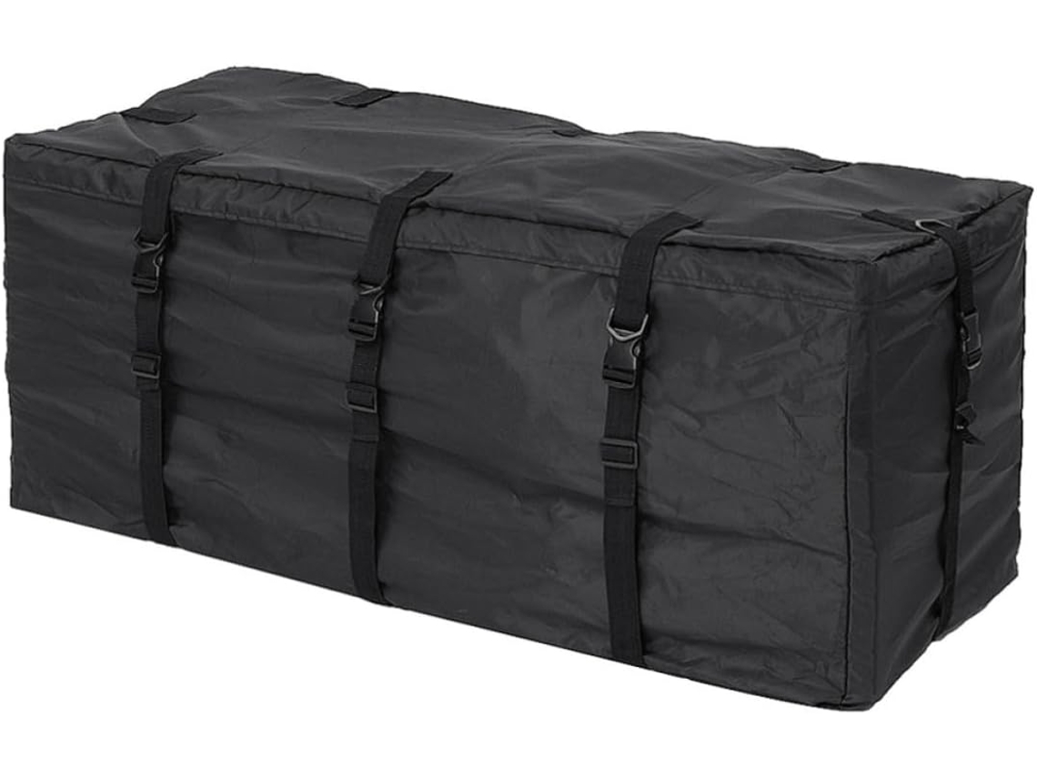 Bagageiro De Teto Para Carro Com 11 Pés Cúbicos Em Tecido Oxford 600d Impermeável.