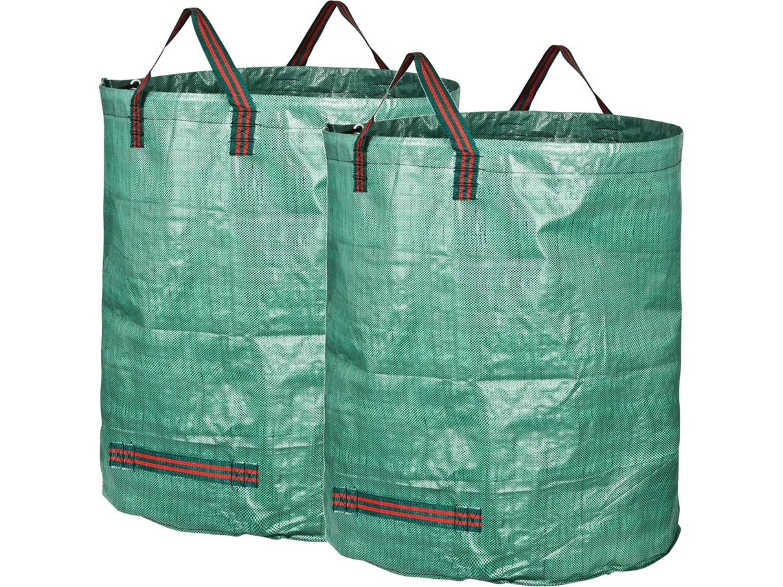 Sacos de Lixo para Jardim, 400l, 2 Pcs ZYBLSSBB