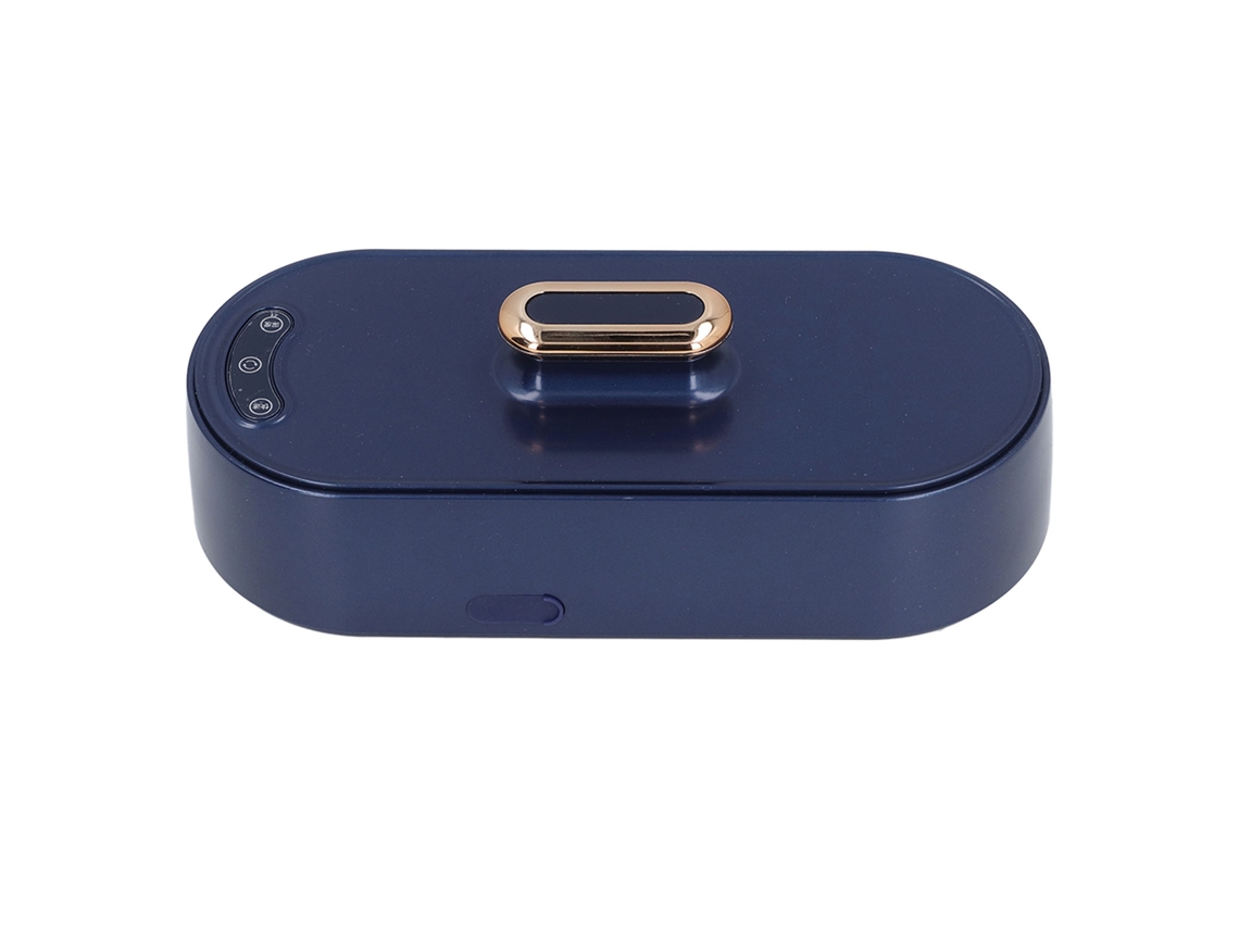 Máquina de Limpeza Ultrassônica 45khz 15w 350ml Usb Recarregável para Joias Óculos Escovas de Maquiagem Baixo Ruído